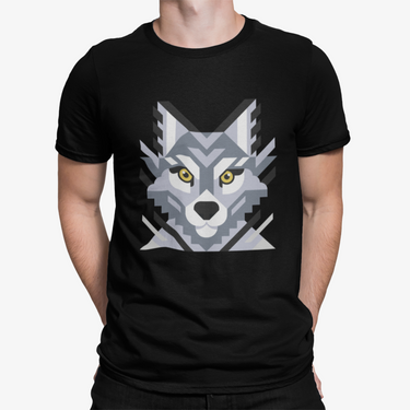 Camiseta Lobo Gris